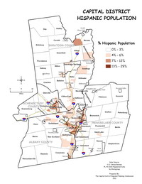 2010 Percent Hispanic Population Map