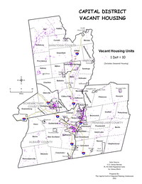 2010 Vacant Housing Units Map