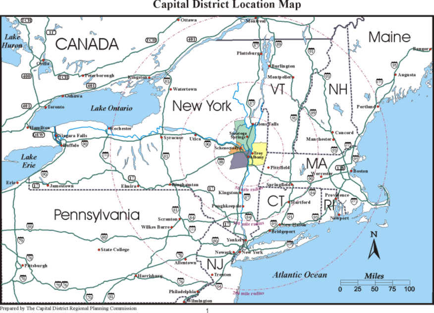 Capital District Location