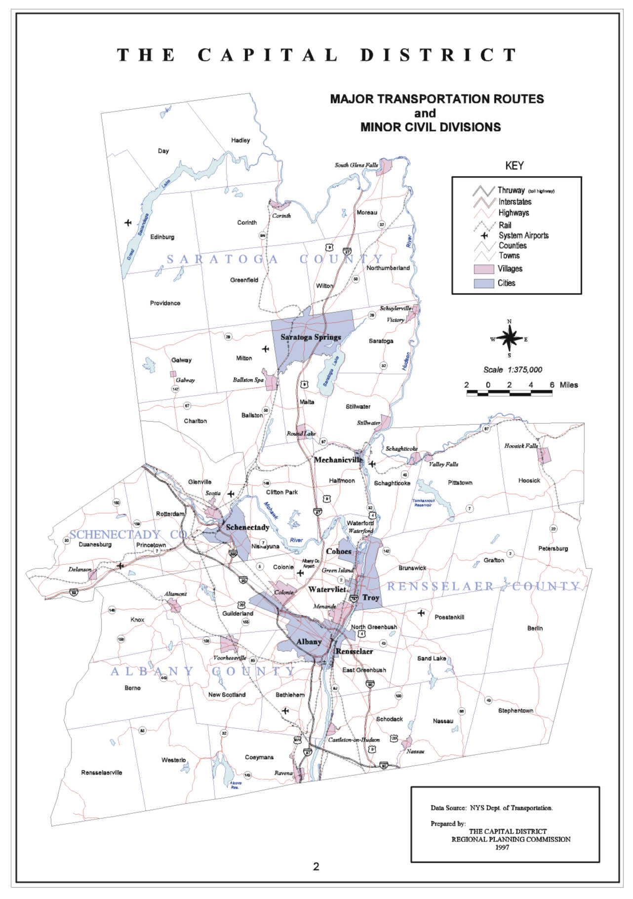 Capital District Transportation Routes