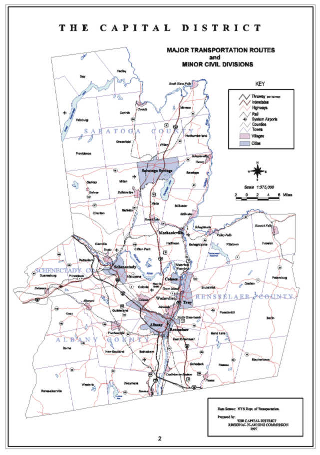 Capital District Transportation Routes