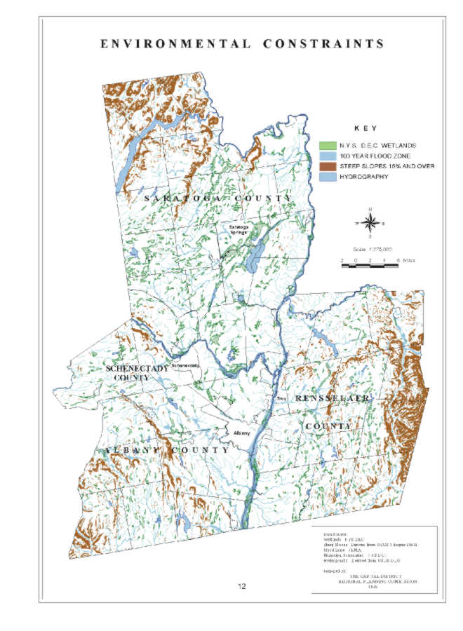 Capital District Environmental Constraints