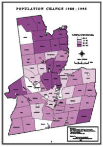 Capital District Percent Population Change