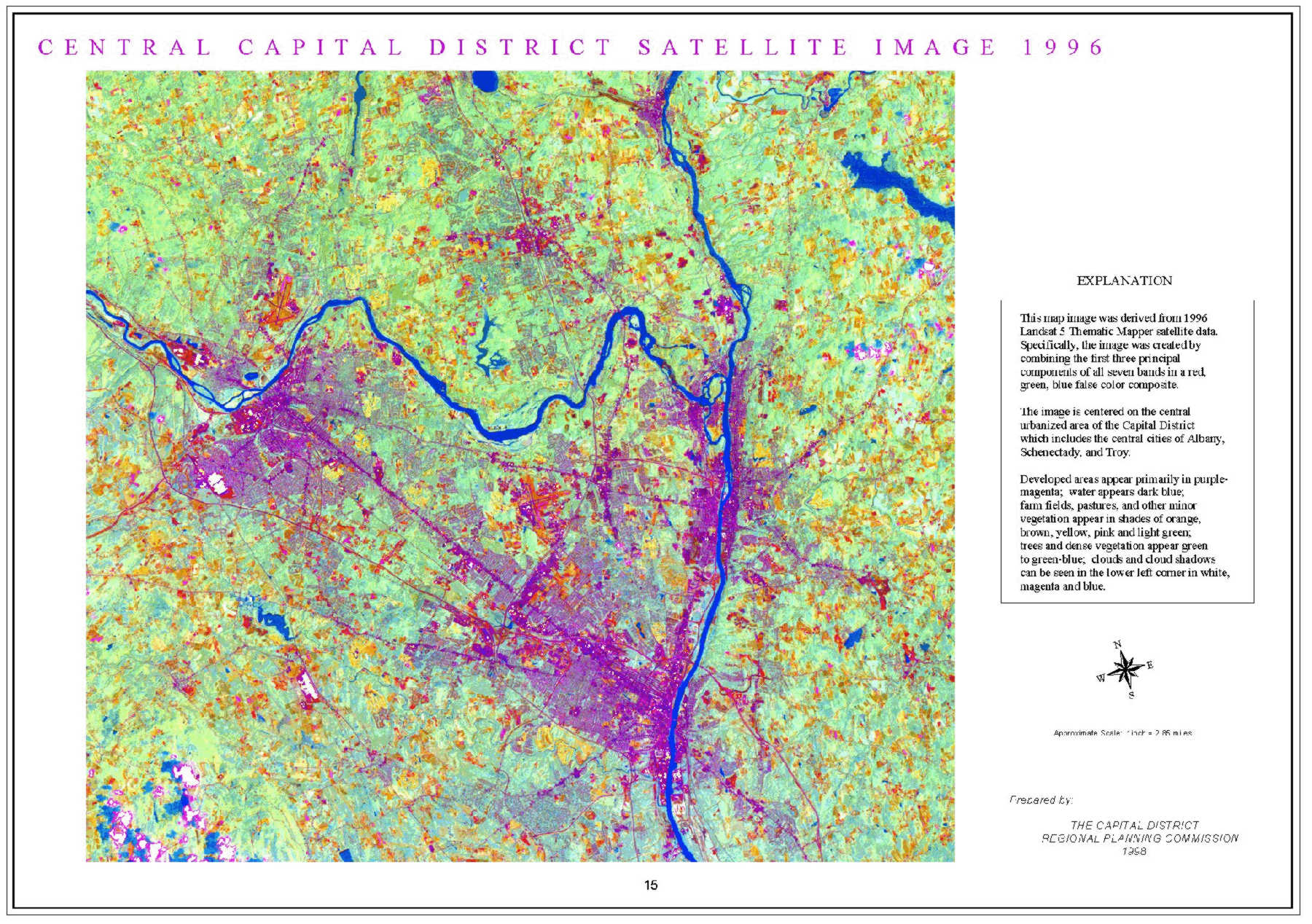 Central Capital District Satellite Image