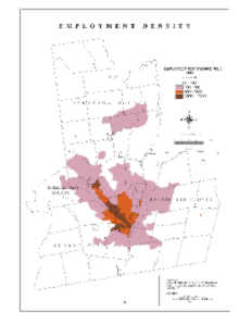 Capital District Employment Density