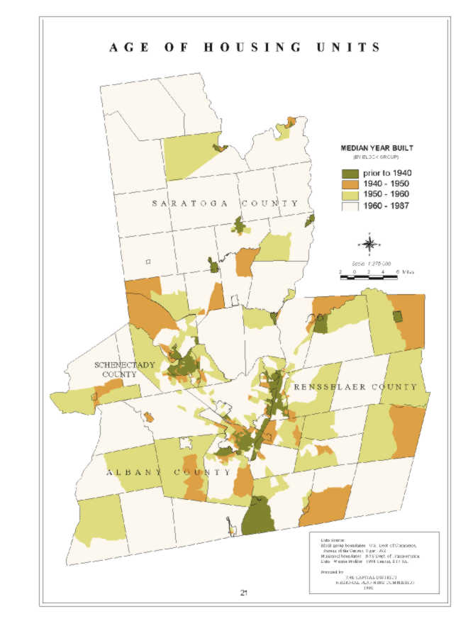 Capital District Housing Unit Age