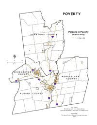 2000 Persons in Poverty Map