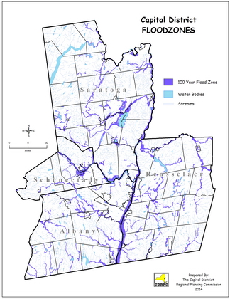 Capital District FloodZones Map