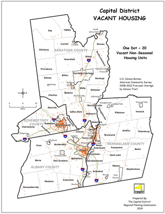 Capital District Vacant Housing Map